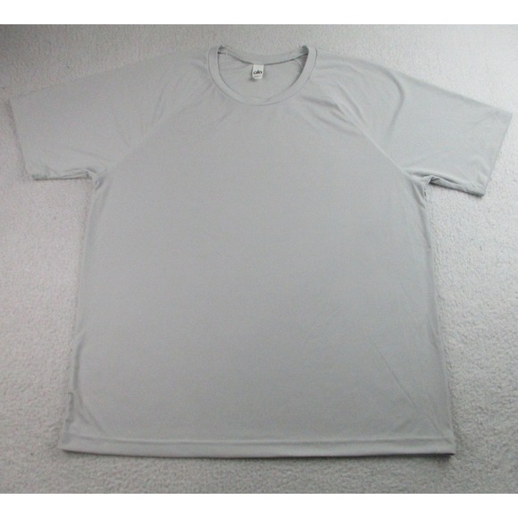 Alo Shirt Mens Large Performance‎ Athletic Tee Quick Dry Training Gym Workout - Picture 1 of 7